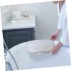 Ipetboom Breathable Bath Pillow for Neck Support for Hot Tubs and Relaxation Comfortable Bathtub Headrest White view 4