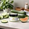 Shea Beck Body Butter Blend: Natural Shea, Cocoa, & Mango w/Jojoba Oil for Radiant Skin and Beard | Moisturizing (4 Oz, Cucumber Melon (Our version of)) view 2