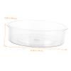 Ipetboom Rotatable Transparent Cosmetic Storage Box Lightweight Organizer for Makeup and Toiletries for Bedroom and Bathroom Use view 3
