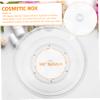 Ipetboom Rotatable Transparent Cosmetic Storage Box Lightweight Organizer for Makeup and Toiletries for Bedroom and Bathroom Use view 4