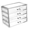 Angoily 1pc Pink Soup Crock with Lid Desktop Key Display Makeup Case Storage Box Make up Drawer view 1