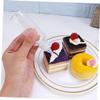 Ipetboom 6pcs Plastic Cream Squeeze Bottles Soft Tip Dispenser for Sauces and Dressings Random for Baking and Home Use view 2