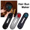 3PCS Deft Hair Bun Maker for Twister,Flower Hair Bun Roller,Hair Tie French Twist Hair Bun,Magic Twist Clip Twist Hairstyle Bun Hair Accessories for Women and Girl view 3