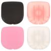 NOLITOY Silicone Makeup Brush Covers 4pcs Heart Shaped Brush Guards Protectors Cover Cosmetic Brushes Caps Anti Lost Dirt Proof Travel Reusable Sleeve for Women Girls view 1
