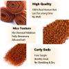 Fabimiya Bundles Human Hair 20 22 24 Inch Deep Wave Orange Ginger 350 Human Hair Bundles 12A Unprocessed Brazilian Virgin Hair Quick Weave Bundles for Black Women view 2
