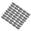 40pcs Hair Extension Wigs Snap Clips Set, Stainless Steel 9 Teeth Snap Comb Clips, Fit for Women Hair Extensions(Black) view 1