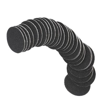 60pcs 60 Grit Replacement Sandpaper Pad Discs Exfoliating Smoothing Sanding Paper Discs for Electric Foot Callus Remover