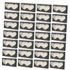 Angoily Eyelash Packaging Boxes 50pcs Heart Shape Empty Eyelash Box Lash Holder Makeup Organizer Tray view 1