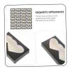 Angoily Eyelash Packaging Boxes 50pcs Heart Shape Empty Eyelash Box Lash Holder Makeup Organizer Tray view 4