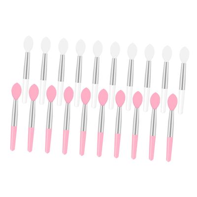 Ipetboom Makeup Lip Brush Set 20pcs Silicone Brush Lipstick Lip Mask Applicator Perfect Present