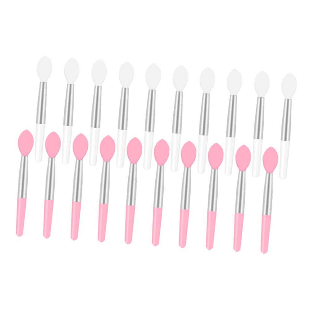 Ipetboom Makeup Lip Brush Set 20pcs Silicone Brush Lipstick Lip Mask Applicator Perfect Present