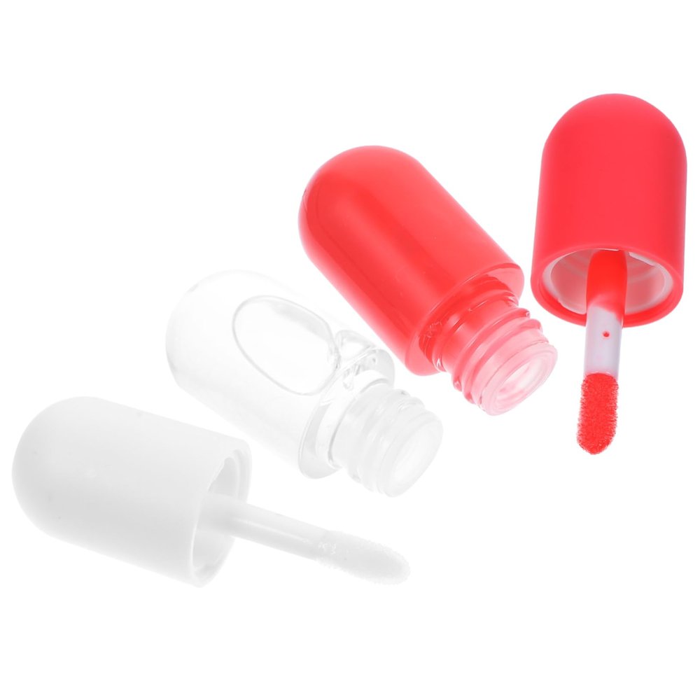 Gogogmee 2pcs Nourishing Lip Oil Moisturizing Plumping Lip Care Hydrating Essence Strawberry Flavors for Daily Use