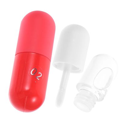 BIUDECO 2pcs Nourishing Lip Oil Moisturizing Essence for Hydrated Lips Formula Strawberry Mint Flavors for Dryness Relief and Care