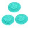 Ipetboom Beauty Brush Cleaning Cup 3pcs Silicone Cleaning Brush Scrubber for Makeup Brush Green Cleaning m view 1