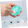 Ipetboom Beauty Brush Cleaning Cup 3pcs Silicone Cleaning Brush Scrubber for Makeup Brush Green Cleaning m view 4
