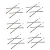 Ipetboom 12pcs Rhinestone Hair Clips for Girls Hair Pins for Fine Decorative Bobby Pins view 1