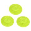 Ipetboom 3pcs Portable Silicone Makeup Brush Cleaning Mat Durable Beauty Scrubber for Travel Easy to Use Makeup Cleaner Keeps Brushes Clean and Bag Smudge view 1