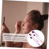 Ipetboom 4pcs Eyebrow Eyelash Grooming Brush Comb Separator Professional Makeup Tool for Beginners Artists Random Color view 2