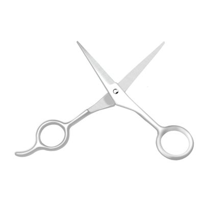 FOMIYES Professional Hair Cutting Shears Stainless Steel Straight Hair Styling Tools for Barbers and Home Use