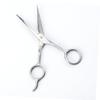 FOMIYES Professional Hair Cutting Shears Stainless Steel Straight Hair Styling Tools for Barbers and Home Use view 4