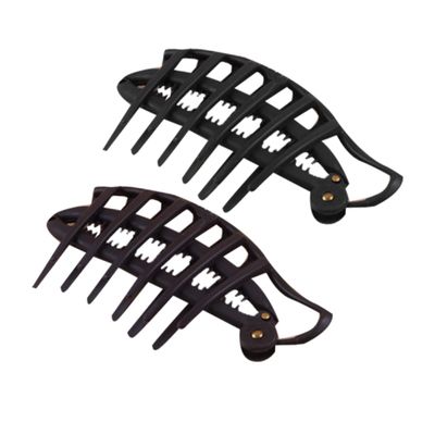 Beatifufu Plastic Resin Bun Maker Hair Disk Hair Styling Tool for Women Girls for Party