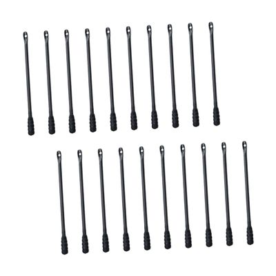 Gogogmee 100pcs Double-ended Ear Cotton Swabs Multi-function Cotton Sticks for Ear Wax Cleaning Comfortable Picking Portable Individual Packaging for Travel and Everyday Use