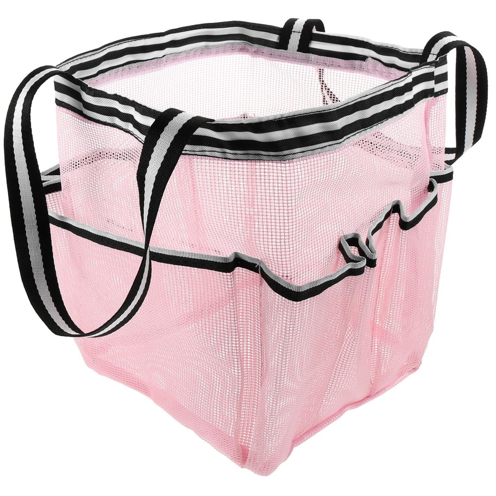FRCOLOR Portable Shower Pouch Tsa Approved Toiletry Bag for Women Makeup Bag Organizer Travel for Travel Breathable Mesh