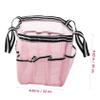 FRCOLOR Portable Shower Pouch Tsa Approved Toiletry Bag for Women Makeup Bag Organizer Travel for Travel Breathable Mesh view 3