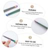 Beatifufu Nail Files for Gel Nails 5pcs Stainless Steel Fingernail Buffing Blocks Manicure File Set view 2