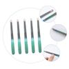 Beatifufu Nail Files for Gel Nails 5pcs Stainless Steel Fingernail Buffing Blocks Manicure File Set view 4