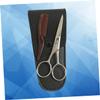Ipetboom Professional Stainless Steel Eyebrow Scissors Mustache Trimmer Beard Cutting Scissors for Men for Home Barber Shops Salons view 4