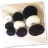 Ipetboom 3pcs Hair Donut Bun Maker Set Sponge Hair Styling Tools for Neat Ballerina Hairstyles for Dance Black view 2