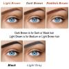 Microblading Eyebrow Pen, Waterproof Gray Eyebrow Pencils for Older Women Soft Hair Like Natural Liquid Four Forks Tip Brow Pencil, Grey view 3