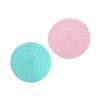 Beatifufu 2pcs Makeup Brush Silicone Scrubber Pads for Efficient Brush Care Reusable Home and Salon Use view 1