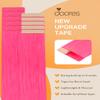 DOORES Hair Extensions Real Human Hair, Hot Pink 20 Inch 30g 10pcs, Tape in Remy Straight Natural Hair for Women Skin Weft Hair Extensions view 4