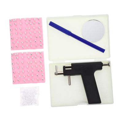 Beatifufu Professional Earring Piercing Kit Ear Piercing Machine Needles Nose Gun Kit