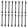 Beatifufu 30pcs Double-ended Sponge Eyeshadow Applicator Sticks for Eye Makeup Lightweight and Portable Tools for Beginners and Makeup Artists for Daily Use and Gift Giving view 1