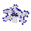 Beatifufu Bridal Crystal Hair Comb Elegant Leaf Design for Weddings Prom and Special Events Fashionable Hair Accessory for Brides and Bridesmaids view 1