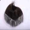 Amiable Men's Hairline Toupee 100% human hair V-Shape Mens Topper (#3, 1.5 * 7" thin skin) view 1