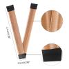 4 Pcs Magic Donut Bun Makers for Ballet Hairstyles - Light Brown (Women and Kids) view 3