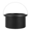 Beatifufu 1pc Non-stick Aluminum Melting Wax Bowl for Hair Waxing Waxing Container Heat Resistance for Salons and Diy Black Efficient and Safe Design view 1