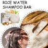 ASMAYSA 2Pcs Rice Water Shampoo Bar for Hair Growth, Protein Shampoo Bar Bulk, Root White Coverage Hair Darkening, Volumizing and Strengthening view 2