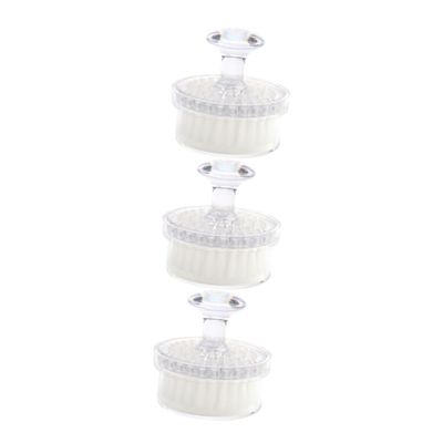 Beatifufu 3pcs Multi-Function Facial Cleansing Brush Face Exfoliator Gentle Travel-Friendly