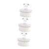 Beatifufu 3pcs Multi-Function Facial Cleansing Brush Face Exfoliator Gentle Travel-Friendly view 1