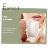 Beatifufu 3pcs Multi-Function Facial Cleansing Brush Face Exfoliator Gentle Travel-Friendly view 3