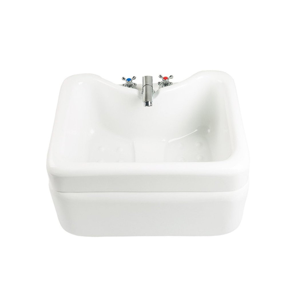 AYHARYLH Pedicure Foot Spa Acrylic Massage Footbath Foot Baths & Spas Portable Foot Spa Bathtub Special for Hotel Foot Bath Club Stress Relief for Fatigue and Tired Feet