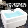 AYHARYLH Pedicure Foot Spa Acrylic Massage Footbath Foot Baths & Spas Portable Foot Spa Bathtub Special for Hotel Foot Bath Club Stress Relief for Fatigue and Tired Feet view 3