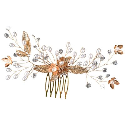 NOLITOY Bridal Hair Comb Rhinestone Embellishments Elegant Hair Accessory for Weddings Prom and Special Occasions Handmade Headpiece for Bride and Bridesmaids