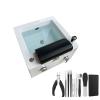 AYHARYLH Acrylic Massage Footbath Foot Baths & Spas with Heat and Massage Colorful Lamp Footbath Spa Footbath Spa Foot Bath Pedicure Acrylic Pedicure Sink (Size : Bath)(Bath+Pedicure) view 1