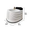 Acrylic Footbath Foot Soak Tub Acrylic Pedicure Sink With Heat And Massage Pedicure Bowl Salon Massage Equipment Home Foot Bath Special For Hotel Foot Bath Club For Foot Soaking. ( Color : With water view 3